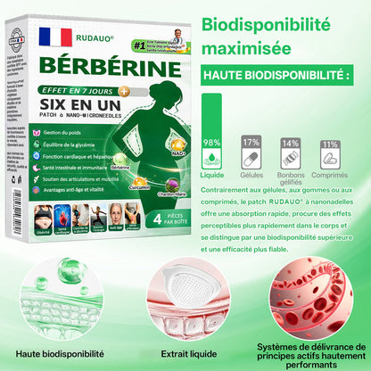 𝐁𝐨𝐮𝐭𝐢𝐪𝐮𝐞 𝐨𝐟𝐟𝐢𝐜𝐢𝐞𝐥𝐥𝐞 | 🇫🇷🏥𝐏𝐚𝐭𝐜𝐡 𝐦𝐢𝐜𝐫𝐨𝐧𝐞𝐞𝐝𝐥𝐞 𝐍𝐚𝐧𝐨 𝑹𝑼𝑫𝗔𝗨𝗢® 𝐁𝐞𝐫𝐛𝐞𝐫𝐢𝐧𝐞 𝟔-𝐞𝐧-𝟏 | ✅ 𝐒𝐨𝐮𝐭𝐞𝐧𝐮 𝐩𝐚𝐫 𝐥𝐚 𝐬𝐜𝐢𝐞𝐧𝐜𝐞 | 𝐅𝐨𝐫𝐦𝐮𝐥𝐞 𝟔-𝐞𝐧-𝟏 | 𝐑é𝐬𝐮𝐥𝐭𝐚𝐭𝐬 𝐞𝐧 𝟕 𝐣𝐨𝐮𝐫𝐬 🏅