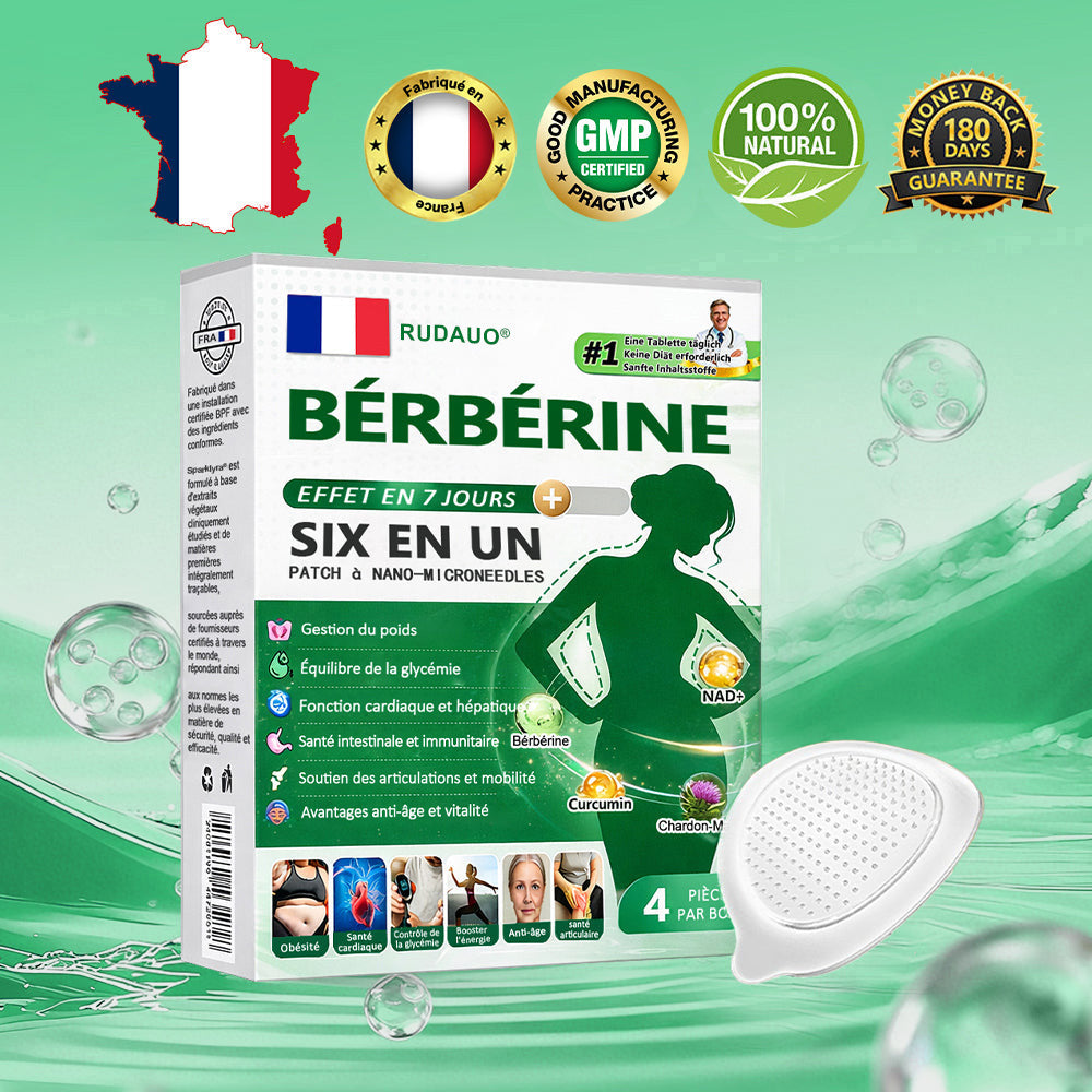 𝐁𝐨𝐮𝐭𝐢𝐪𝐮𝐞 𝐨𝐟𝐟𝐢𝐜𝐢𝐞𝐥𝐥𝐞 | 🇫🇷🏥𝐏𝐚𝐭𝐜𝐡 𝐦𝐢𝐜𝐫𝐨𝐧𝐞𝐞𝐝𝐥𝐞 𝐍𝐚𝐧𝐨 𝑹𝑼𝑫𝗔𝗨𝗢® 𝐁𝐞𝐫𝐛𝐞𝐫𝐢𝐧𝐞 𝟔-𝐞𝐧-𝟏 | ✅ 𝐒𝐨𝐮𝐭𝐞𝐧𝐮 𝐩𝐚𝐫 𝐥𝐚 𝐬𝐜𝐢𝐞𝐧𝐜𝐞 | 𝐅𝐨𝐫𝐦𝐮𝐥𝐞 𝟔-𝐞𝐧-𝟏 | 𝐑é𝐬𝐮𝐥𝐭𝐚𝐭𝐬 𝐞𝐧 𝟕 𝐣𝐨𝐮𝐫𝐬 🏅