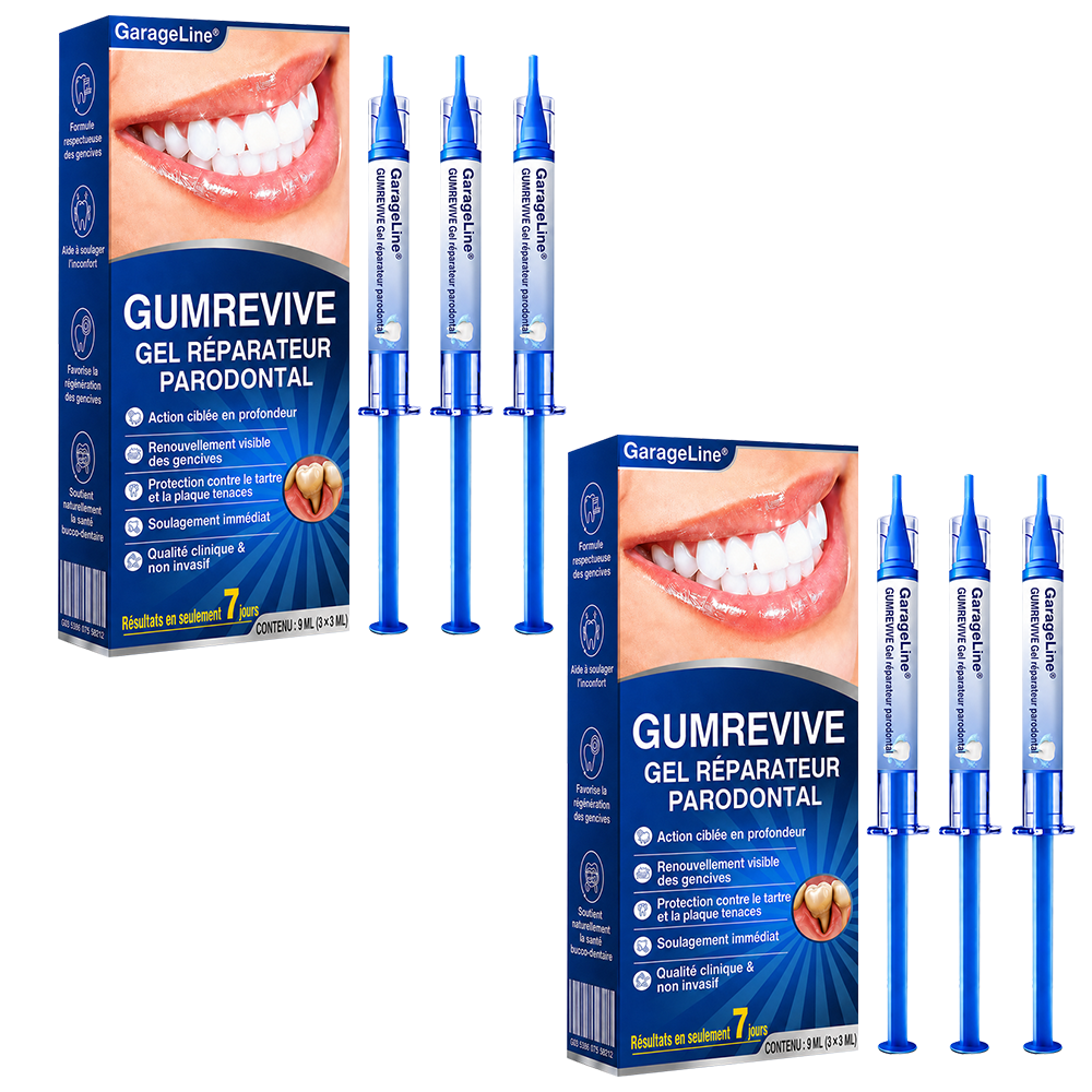 🇫🇷⚡GarageLine® GumRevive – Le Gel Avancé pour des Gencives Plus Saines et un Sourire Éclatant