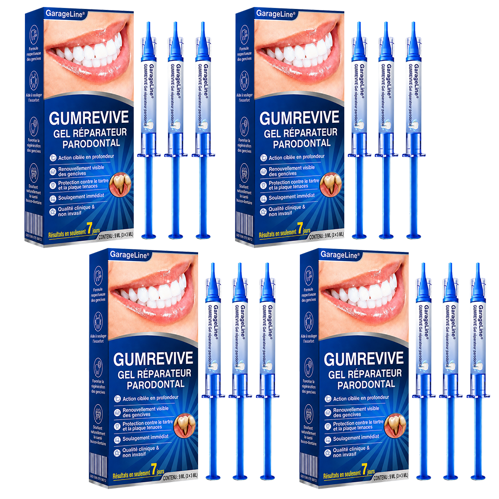 🇫🇷⚡GarageLine® GumRevive – Le Gel Avancé pour des Gencives Plus Saines et un Sourire Éclatant
