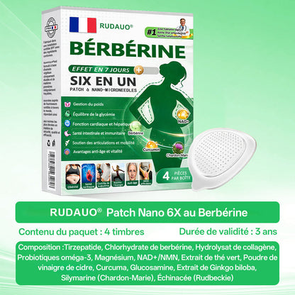 𝐁𝐨𝐮𝐭𝐢𝐪𝐮𝐞 𝐨𝐟𝐟𝐢𝐜𝐢𝐞𝐥𝐥𝐞 | 🇫🇷🏥𝐏𝐚𝐭𝐜𝐡 𝐦𝐢𝐜𝐫𝐨𝐧𝐞𝐞𝐝𝐥𝐞 𝐍𝐚𝐧𝐨 𝑹𝑼𝑫𝗔𝗨𝗢® 𝐁𝐞𝐫𝐛𝐞𝐫𝐢𝐧𝐞 𝟔-𝐞𝐧-𝟏 | ✅ 𝐒𝐨𝐮𝐭𝐞𝐧𝐮 𝐩𝐚𝐫 𝐥𝐚 𝐬𝐜𝐢𝐞𝐧𝐜𝐞 | 𝐅𝐨𝐫𝐦𝐮𝐥𝐞 𝟔-𝐞𝐧-𝟏 | 𝐑é𝐬𝐮𝐥𝐭𝐚𝐭𝐬 𝐞𝐧 𝟕 𝐣𝐨𝐮𝐫𝐬 🏅
